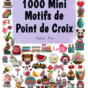 Cross-Stitch Pattern Book French Crafts Edition by Maison du Fil-0