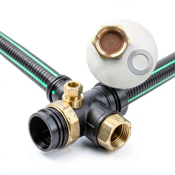 1/2 NPT Brass Pipe Cap with 4 Gaskets – Gosknor Hexagonal Compression-5