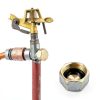 Brass Pipe Cap 4 Pcs with Rubber Gaskets by Tweruna 3/4 Inch-4