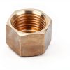 1/2 NPT Brass Pipe Cap with 4 Gaskets – Gosknor Hexagonal Compression-1