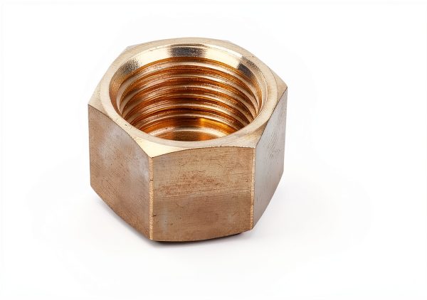 1/2 NPT Brass Pipe Cap with 4 Gaskets – Gosknor Hexagonal Compression-1