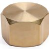 Hooshing 3/8 Inch Brass Compression Cap 20PCS Anti Corrosion Fittings-3