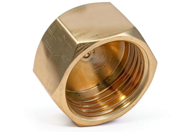 Hooshing 3/8 Inch Brass Compression Cap 20PCS Anti Corrosion Fittings-4