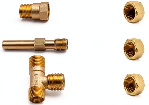 3/8 Inch Brass Compression Cap 100 Pack - Eorbow Golf Color Cap-3
