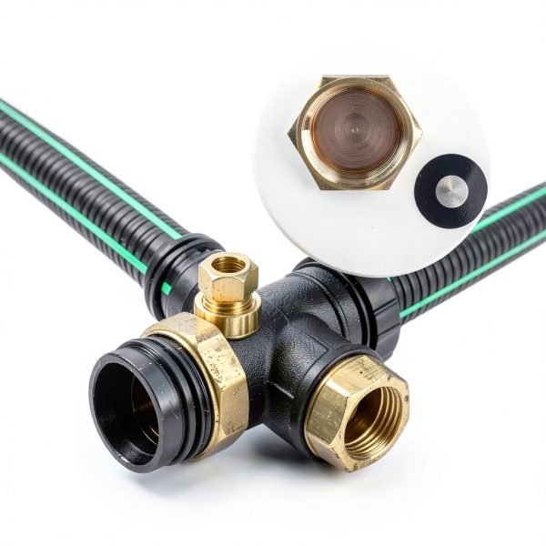 3/8 Inch NPT Brass Pipe Caps with Silicone Gaskets – Gosknor Set-5
