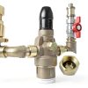 Compression Cap Nextpal 12 Pack 3/8 Inch Red Brass Seal for Water Line-6