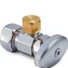 3/8 Inch Brass Compression Caps Uenede 12 Pack Hex Shut Off Fittings-1