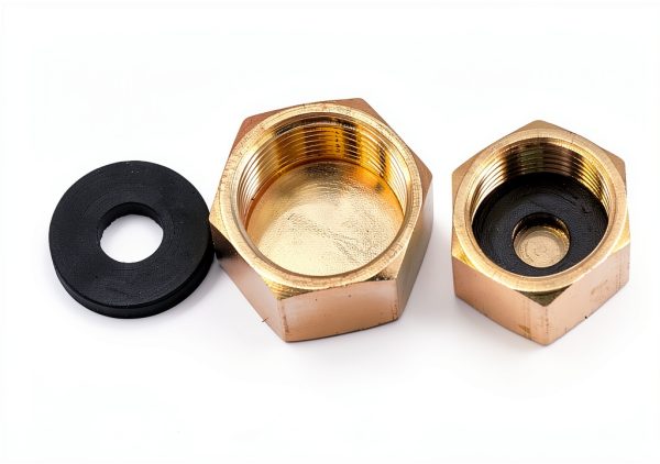 Brass 3/8" Compression Cap Fitting Pack of 25 Partner Machinery-2